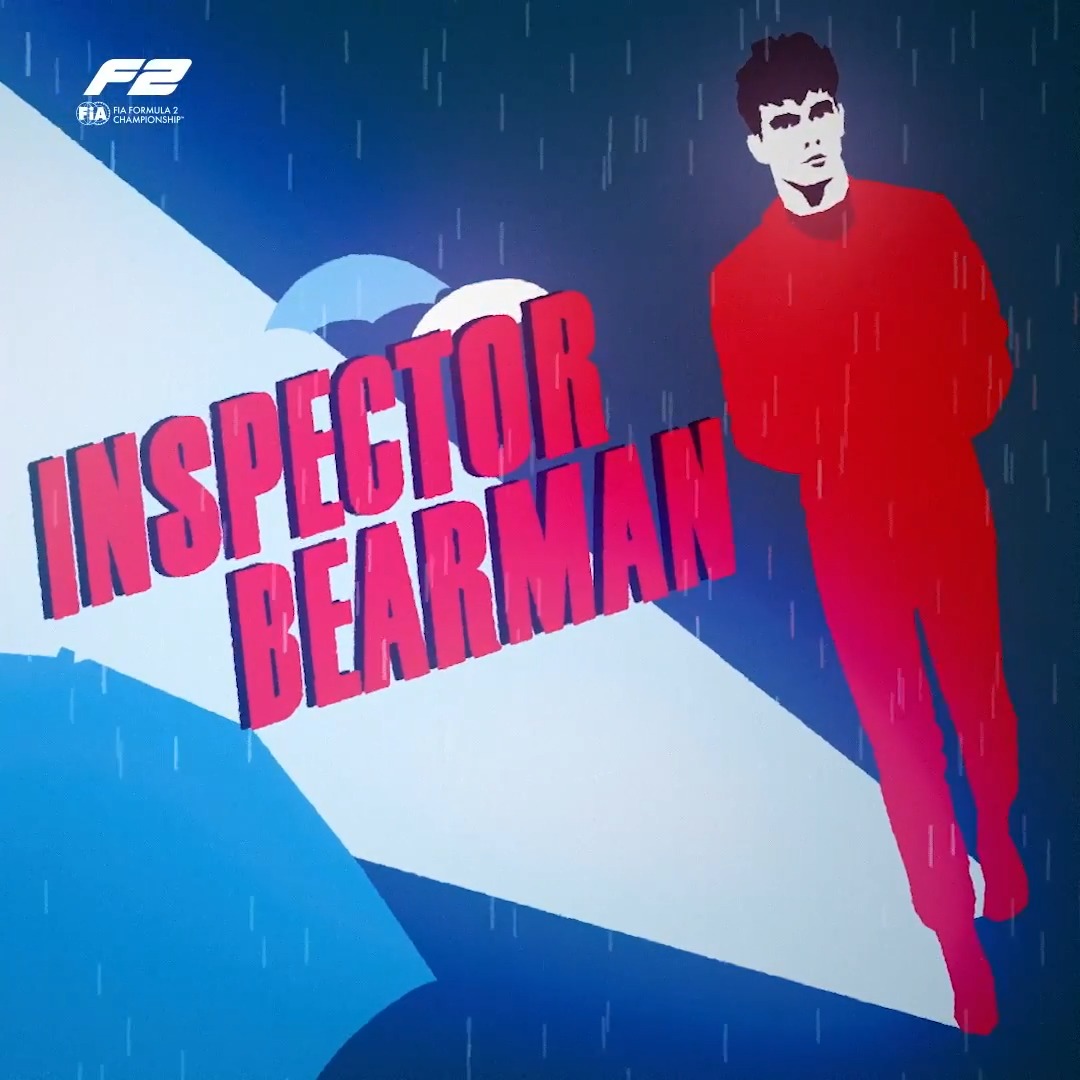 Inspector Seb ❌ Inspector Bearman 🕵️♂️✅ Throwback to Spa 2024 when Ollie Bearman was keeping an eye on his competitors' tyres 🛞👀 #F2 #BelgianGP