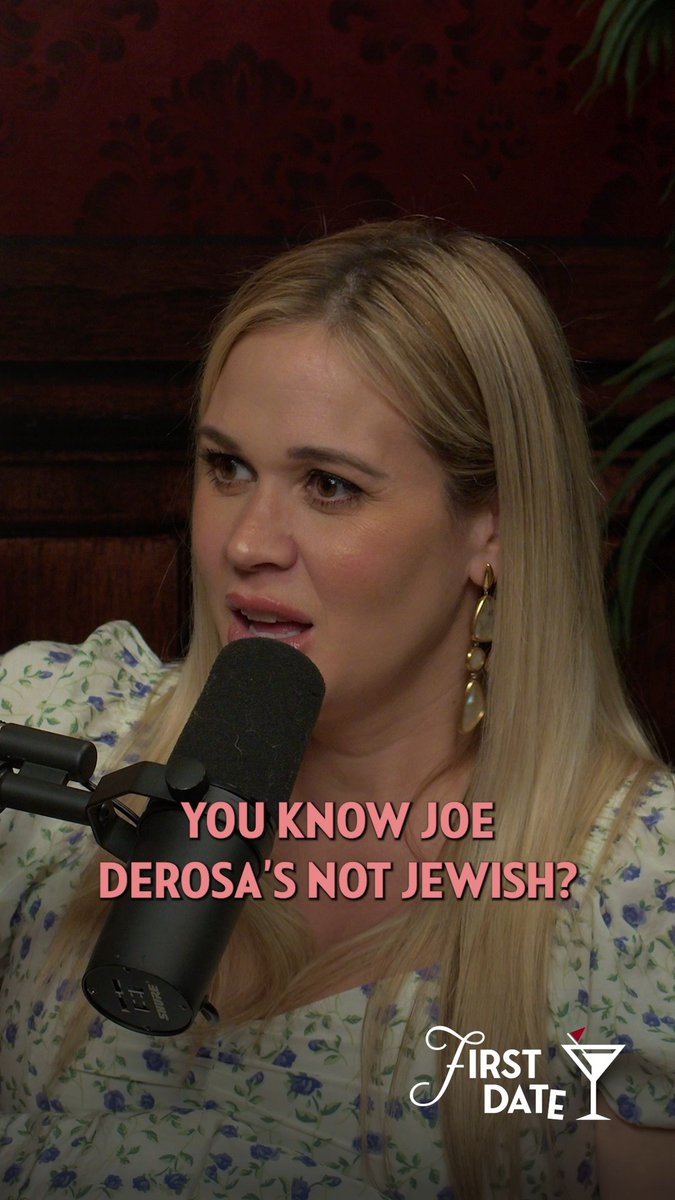 Thanks for the reminder, Joe DeRosa. Brand new #FirstDate with Rachel Feinstein is out now!