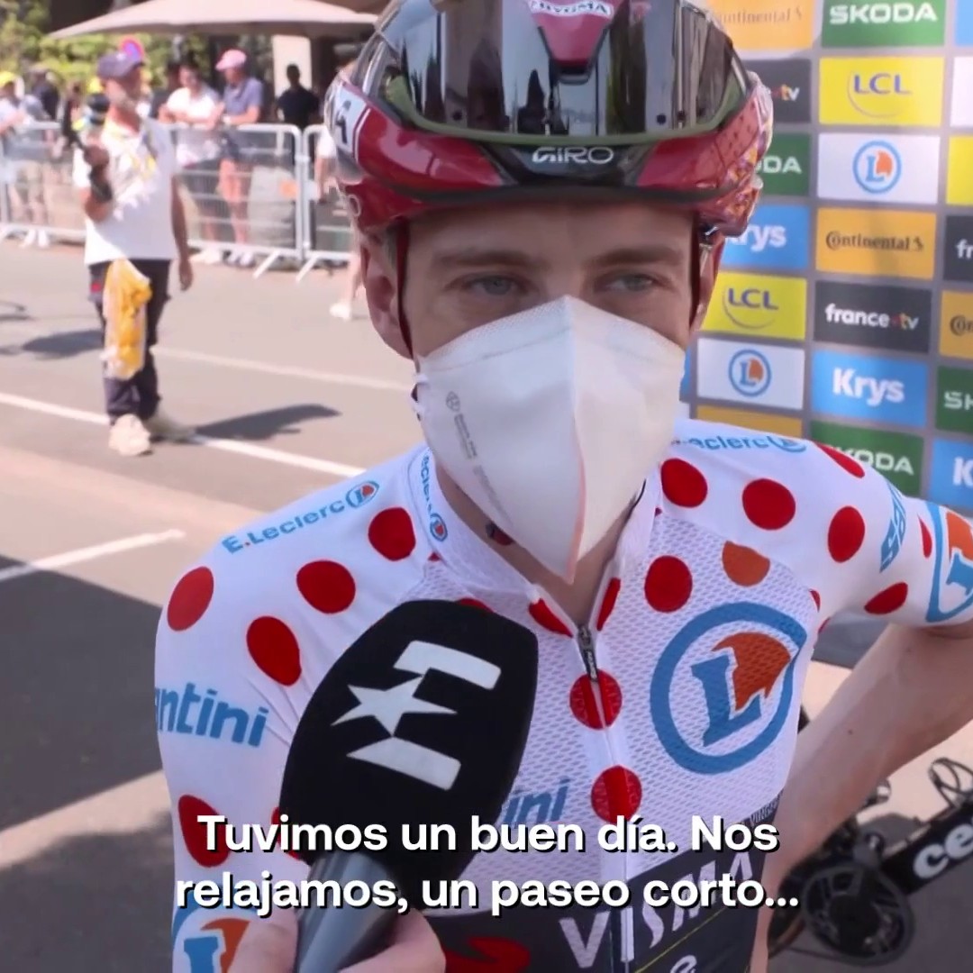 ๐ฅ Jonas Vingegaard afirma en Eurosport que lucharรก hasta el final contra Tadej Pogacar: ๐ฃ๏ธ "No me rendirรฉ hasta que lleguemos a Parรญs" #TDF2026 #LaCasadelCiclismo