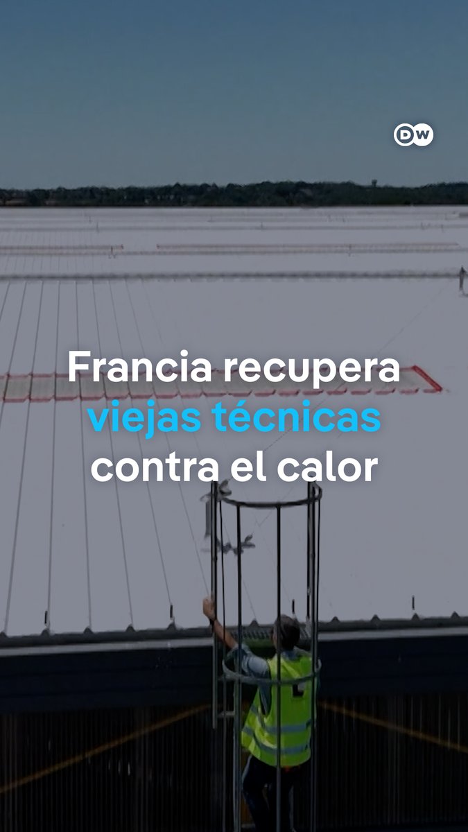 Francia pinta de blanco sus infraestructuras para combatir las altas temperaturas A medida que las olas de calor se vuelven más frecuentes e intensas, algunas regiones de Francia están recurriendo a métodos conocidos desde hace siglos, como pintar de blanco los edificios. Al reflejar más luz solar, la pintura blanca puede reducir significativamente las temperaturas superficiales y ayudar a las ciudades a enfrentar al calor extremo. /es