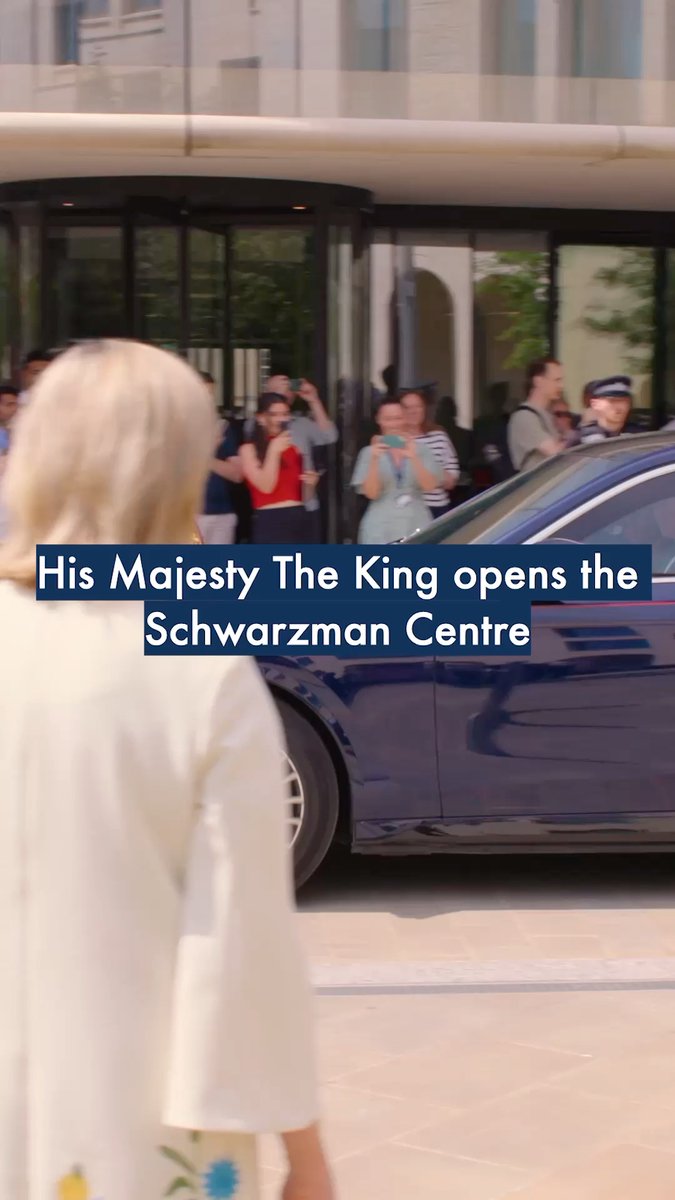 His Majesty The King officially opened Oxford’s Schwarzman Centre for the Humanities last Friday, marking a major moment for the University. #OxfordUniversity #SchwarzmanCentre #Humanities
