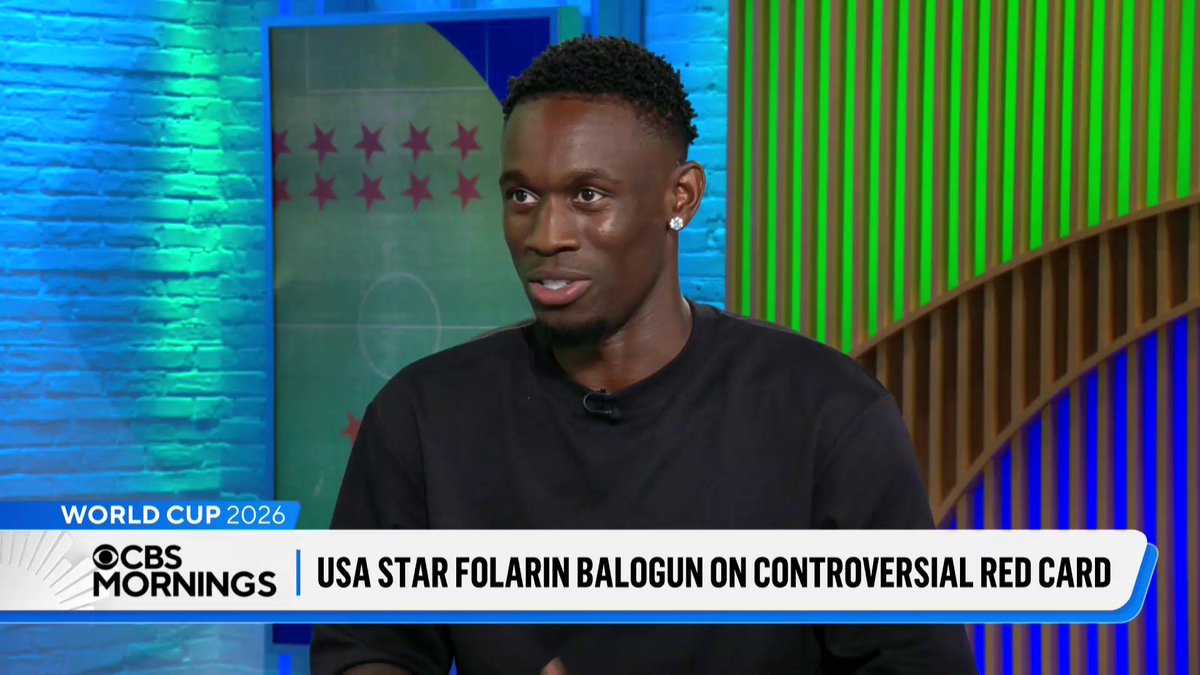 “I felt we were able to unite the country — that was an aspiration of mine and the team before we set out”: Folarin Balogun, a star striker on the U.S. Men’s National Team, said despite losing to Belgium, it was “a very special feeling” to see Americans backing the country’s soccer stars in the World Cup. Balogun, who was reinstated after receiving a red card during the U.S.’ match against Bosnia and Herzegovina, also told CBS Mornings about how the team dealt with the “outside noise” following that decision.