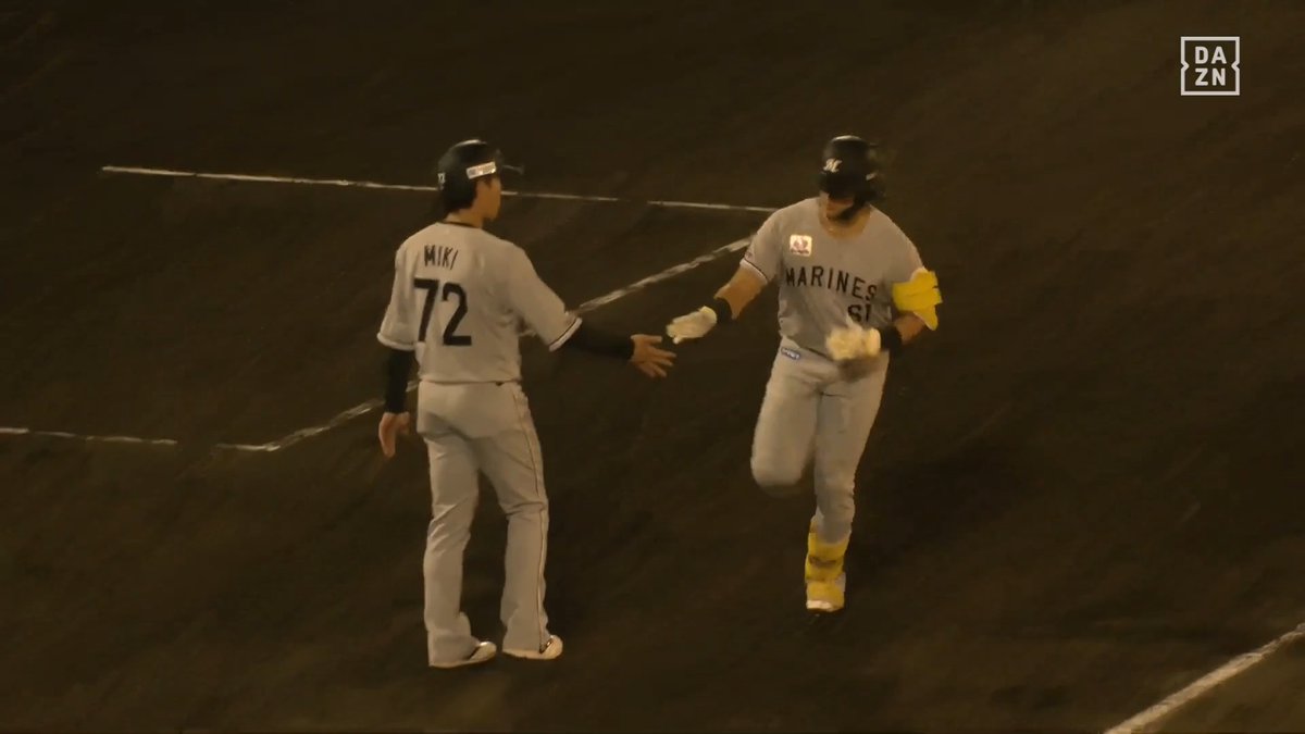 豪快に持っていく 一軍でも見たい一撃 山本大斗 3ランホームラン ※ファームはタイブレーク制 ⚾️オイシックス×ロッテ（ファーム） #chibalotte #だったらDAZN #イージースポーツ