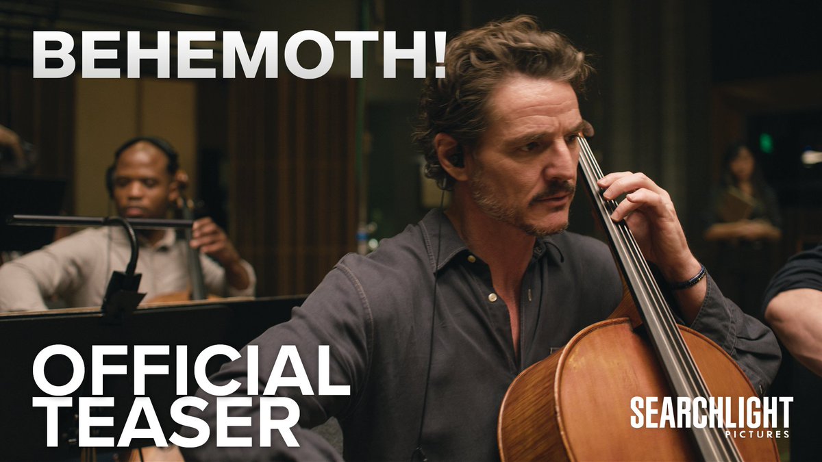 BEHEMOTH! A film by Tony Gilroy. Starring Pedro Pascal, Olivia Wilde, Eva Victor, and Will Arnett. Coming soon. #Behemoth