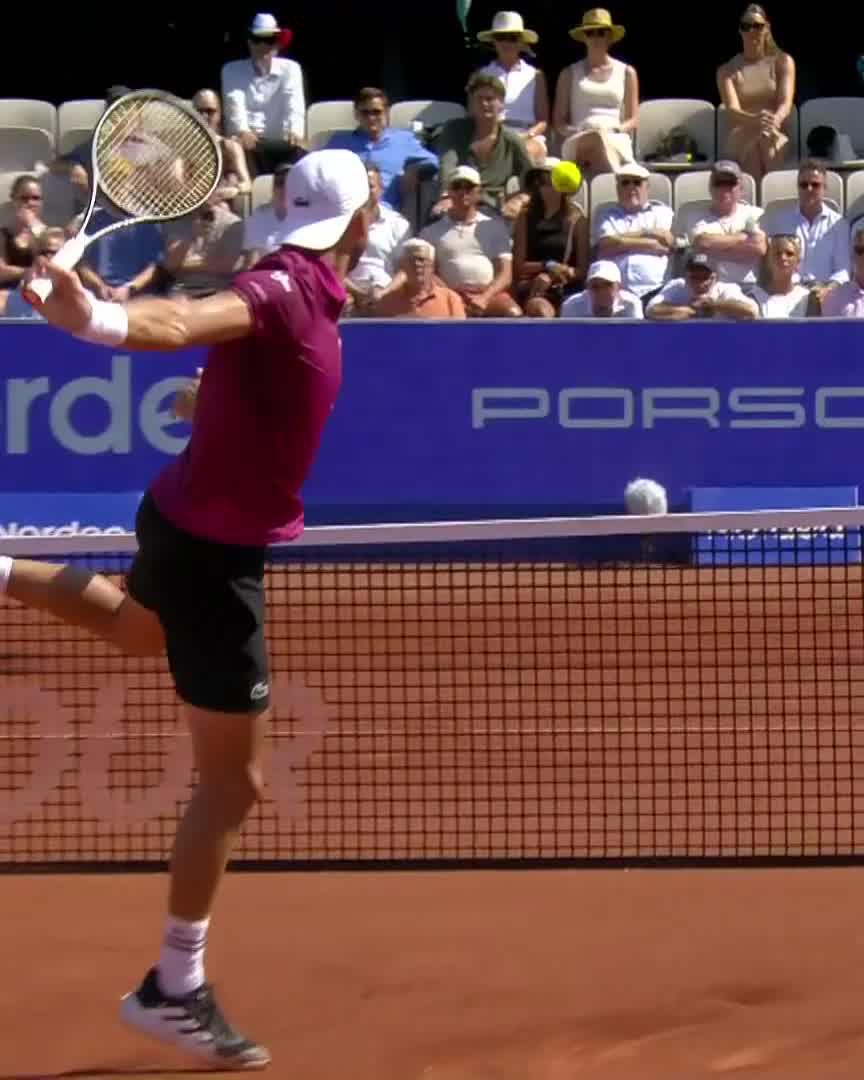 Stop that, Grigor 😮‍💨 Magical hands from Dimitrov #NordeaOpen