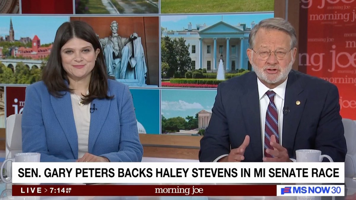 Senator Gary Peters is right, we can't win the Senate majority if we don't win Michigan. I'm our best bet to get it done. It's an honor to have his support as I run to fight for Michigan from day one!