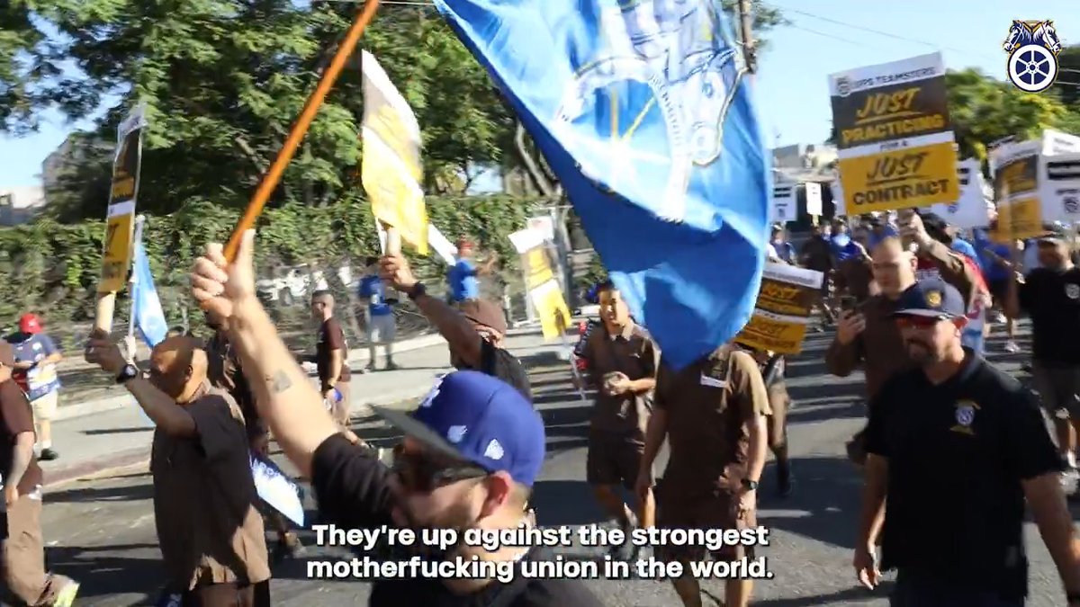 If Corporate America thinks it’s building billion-dollar businesses off the backs of Teamsters while not paying us our worth, they’re fucking with the wrong union. They’re up against the strongest union in the world — the Teamsters.
