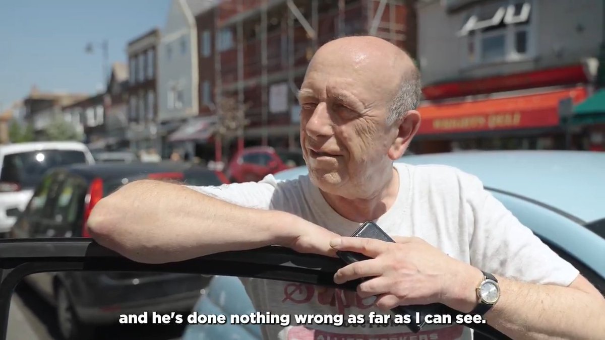“He’s done nothing wrong as far as I can see.” Let’s listen to the people of Clacton. 👇