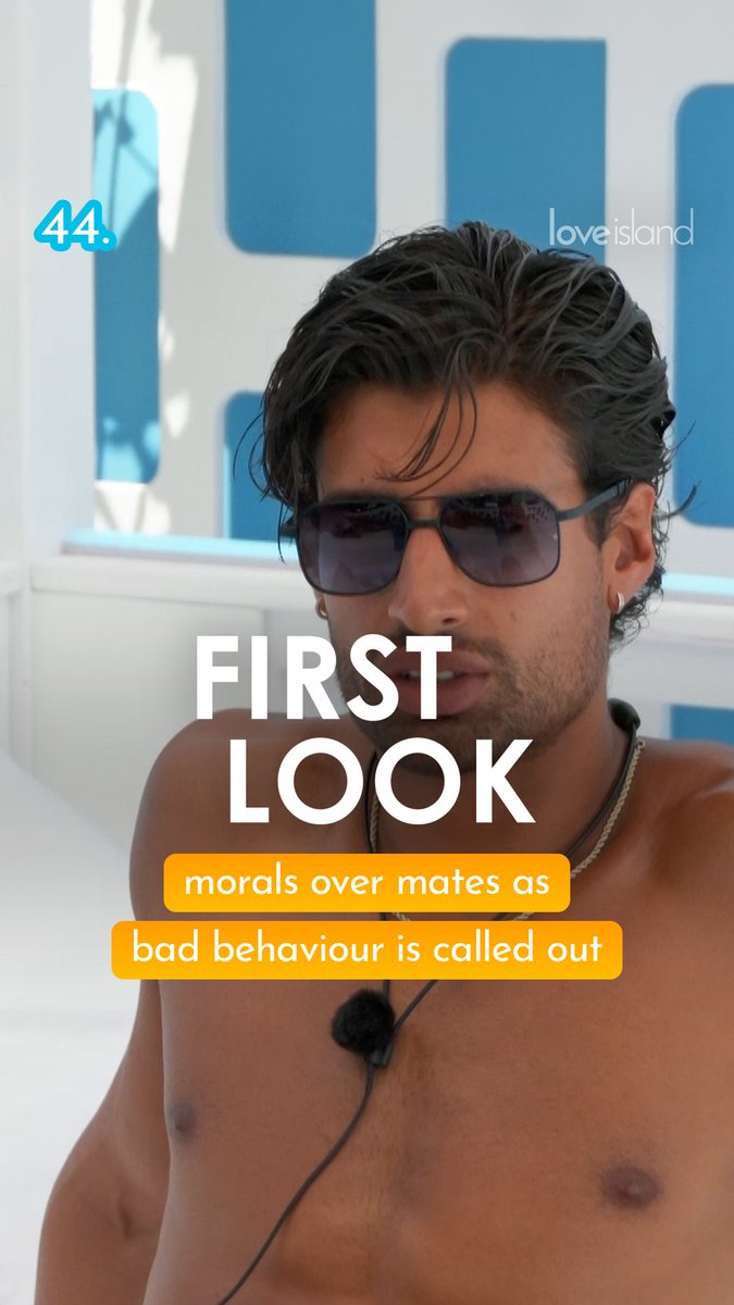 First Look: Behind-the-back boy chat turns into a face-to-face fallout 👀 Finley overhears the boys talking about his 'muggy' behaviour... but with the girls holding the power at the recoupling, will he finally face the consequences? 🤯 #LoveIsland