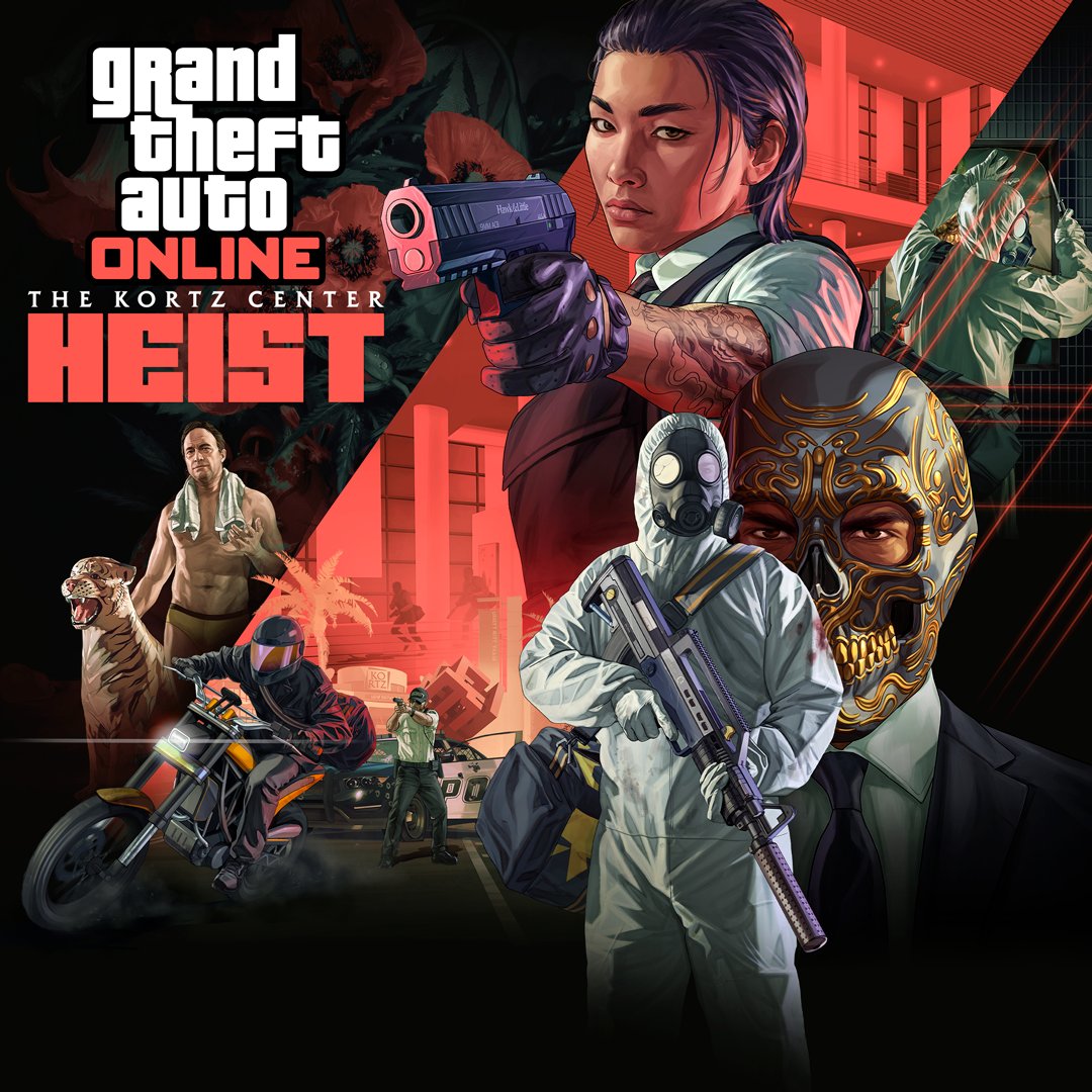 Break into the art world by knocking over high society's cultural epicenter and making off with lucrative treasures from its latest exhibition in GTA Online: The Kortz Center Heist. Play now: