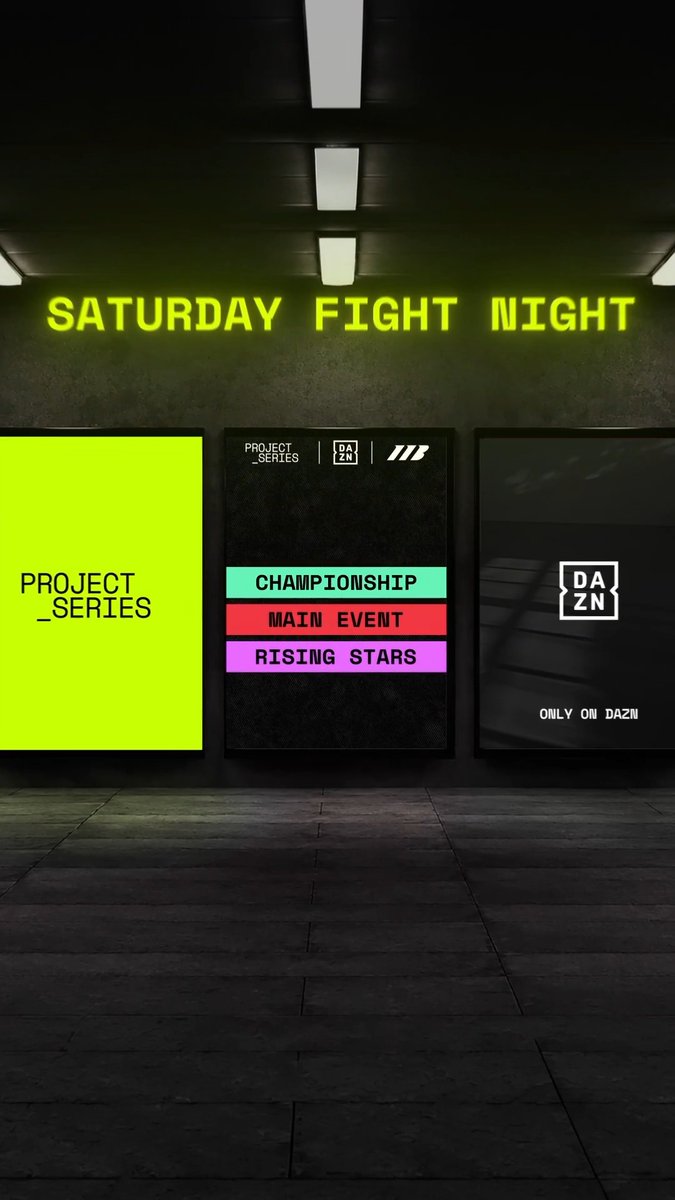 Introducing 𝙋𝙧𝙤𝙟𝙚𝙘𝙩 𝙎𝙚𝙧𝙞𝙚𝙨 👊 DAZN Boxing A new proving ground for the stars of tomorrow 💫 Launching Friday 28 August at Caribe Royale Orlando!