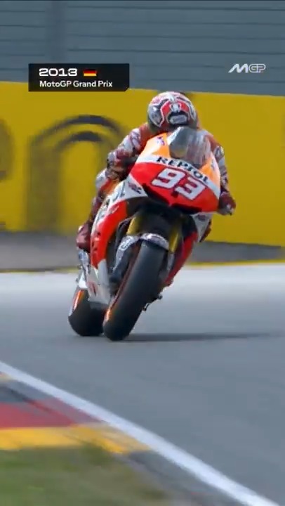 A perfect 10th victory for Marc Márquez at his happiest hunting ground 👑 Here's a trip down memory lane all the way back to his first win at the Sachsenring! 🔙 #GermanGP 🇩🇪 | #MotoGP