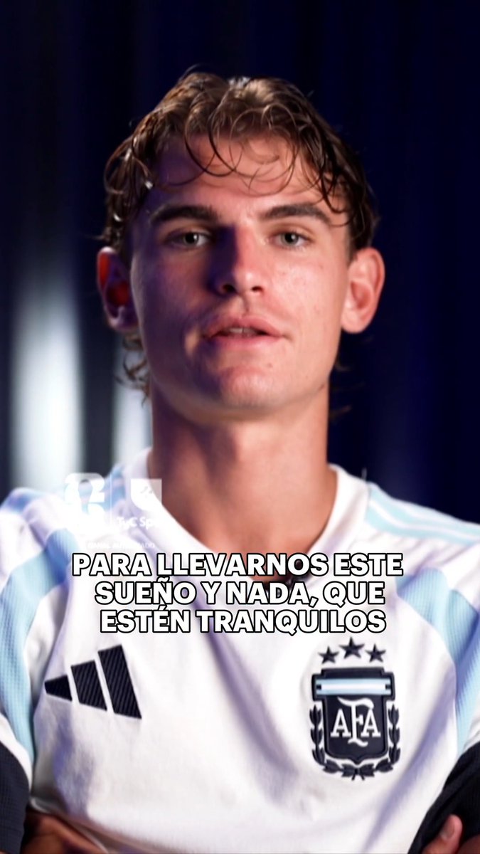 🗣️🇦🇷 El pedido de Nico Paz para los hinchas argentinos en la previa de la semifinal del Mundial: "QUE ESTÉN TRANQUILOS".