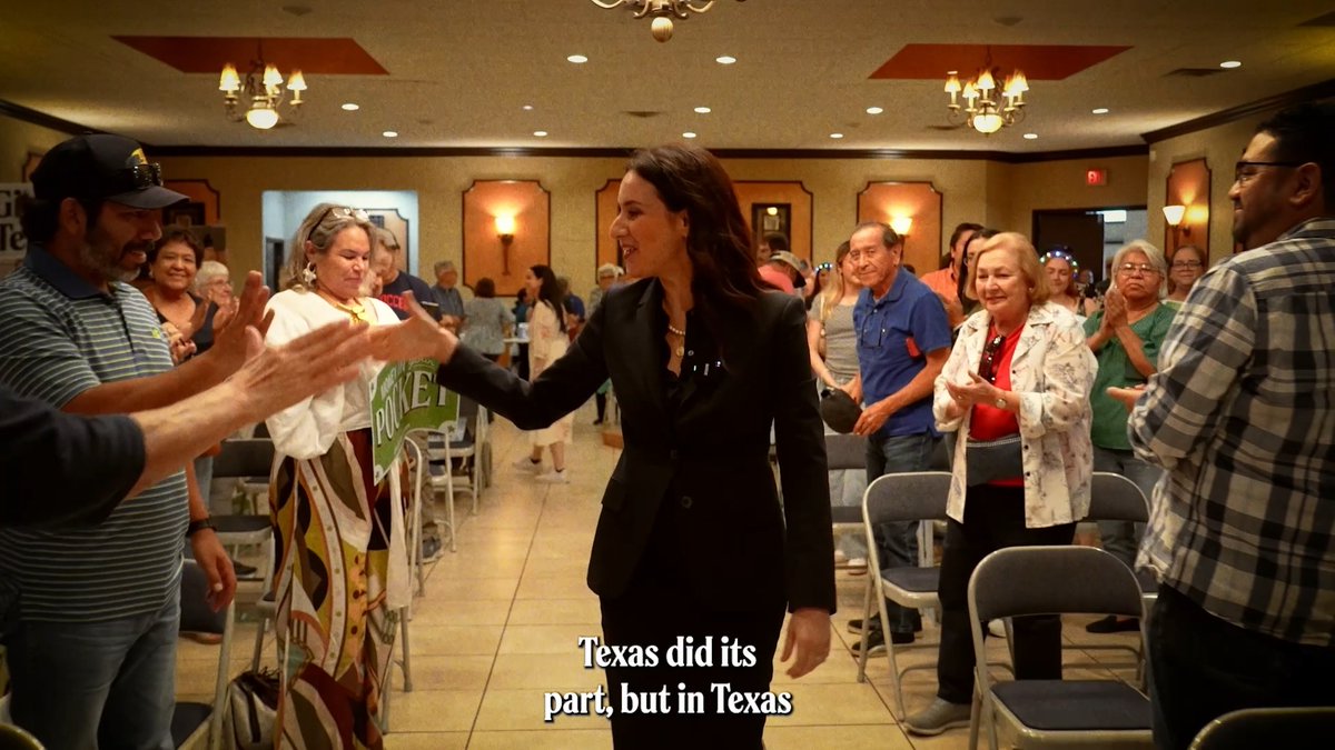 Greg Abbott is hoarding $27 billion. When I am governor I'm going to refund that money back to the people of Texas.