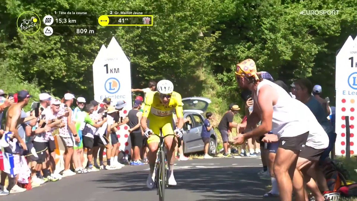 Está desatado. Es una máquina de ganar. 🚀 NADIE PUEDE SEGUIR A POGACAR. #TDF2026 #LaCasadelCiclismo