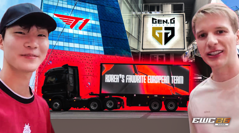 We sent TRUCKS to T1 and Gen.G 👀