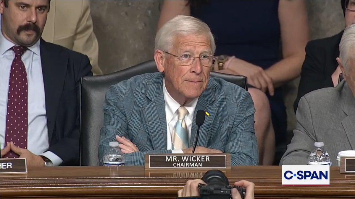 .Senator Roger Wicker (R-MS) opens hearing with a moment of silence for the late Sen. Lindsey Graham (R-SC)