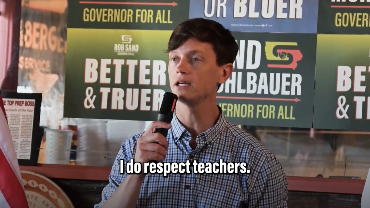 For far too long, teachers have been the scapegoat for state government insiders who aren't setting them up for success, but instead siphoning tax dollars away from our kids & into the pockets of the wealthiest.