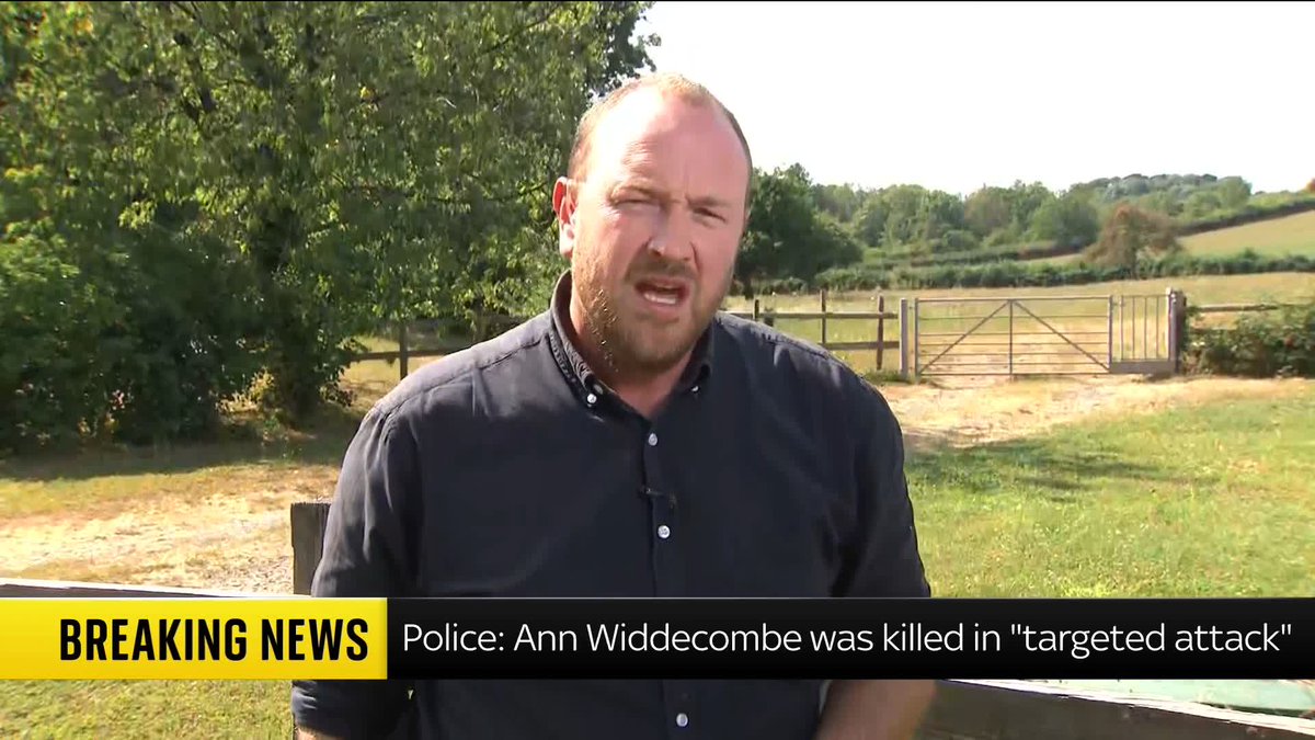 BREAKING: Ann Widdecombe was the victim of a targeted attack, says Assistant Commissioner Laurence Taylor, head of counter terrorism policing. Our West of England correspondent Dan Whitehead has the latest.
