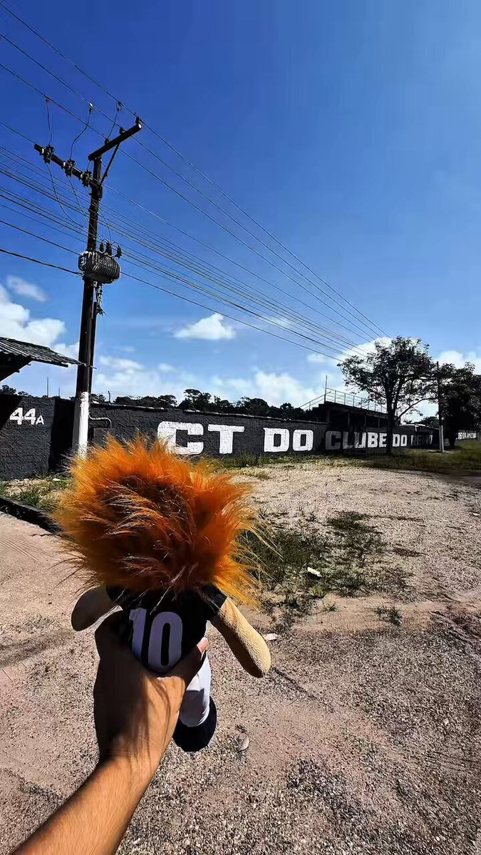O futuro CT Rei da Amazônia já recebeu um visitante especial. 🦁👀 Jubinha fez um tour pelas obras da nova casa do Rei da Amazônia. 📹Fernando Santiago | Remo #OReiDaAmazônia