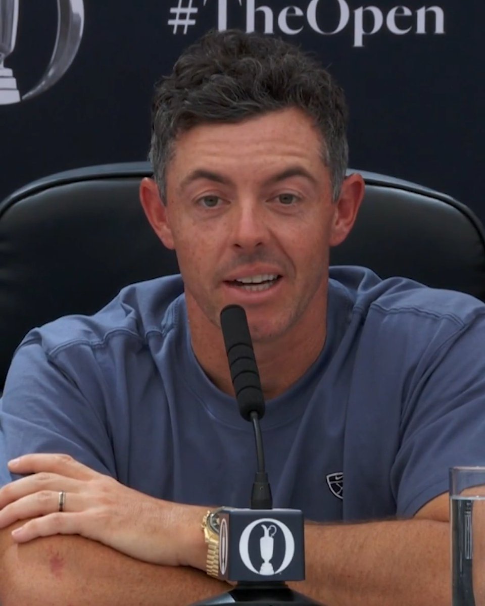 Rory McIlroy was also asked if he thinks about his legacy... "I'll be dead. I don't think I'll be seeing what people say about me. I'll be six feet under... Yeah, I don't care."