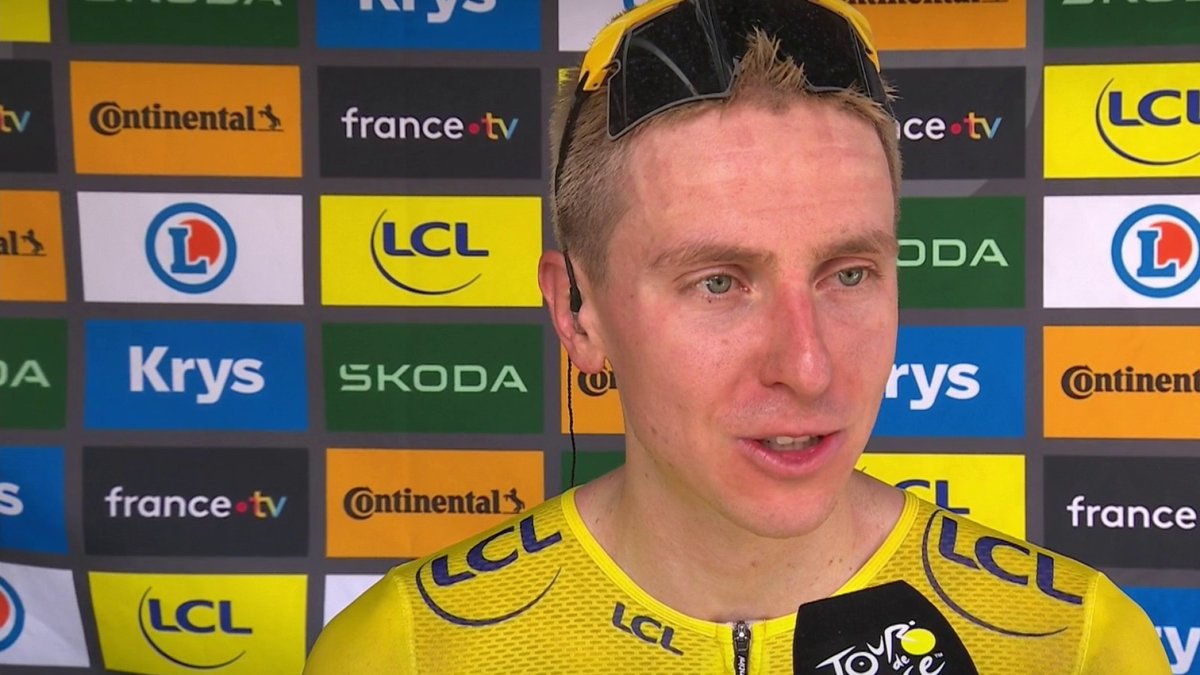 #TDF2026 | 🗣️ Tadej Pogacar décrit une "journée absolument incroyable". ✓ "On avait ciblé cette étape depuis longtemps (...), il y a deux ans j'avais fini deuxième et aujourd'hui le résultat est différent et c'est formidable." 📺 Vélo Club en direct :