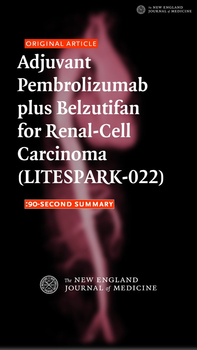 In patients with resected clear-cell renal-cell carcinoma, pembrolizumab plus belzutifan led to higher disease-free survival than pembrolizumab alone but with an increased risk of grade 3 or higher adverse events. Full phase 3 LITESPARK-022 trial results and Research Summary: