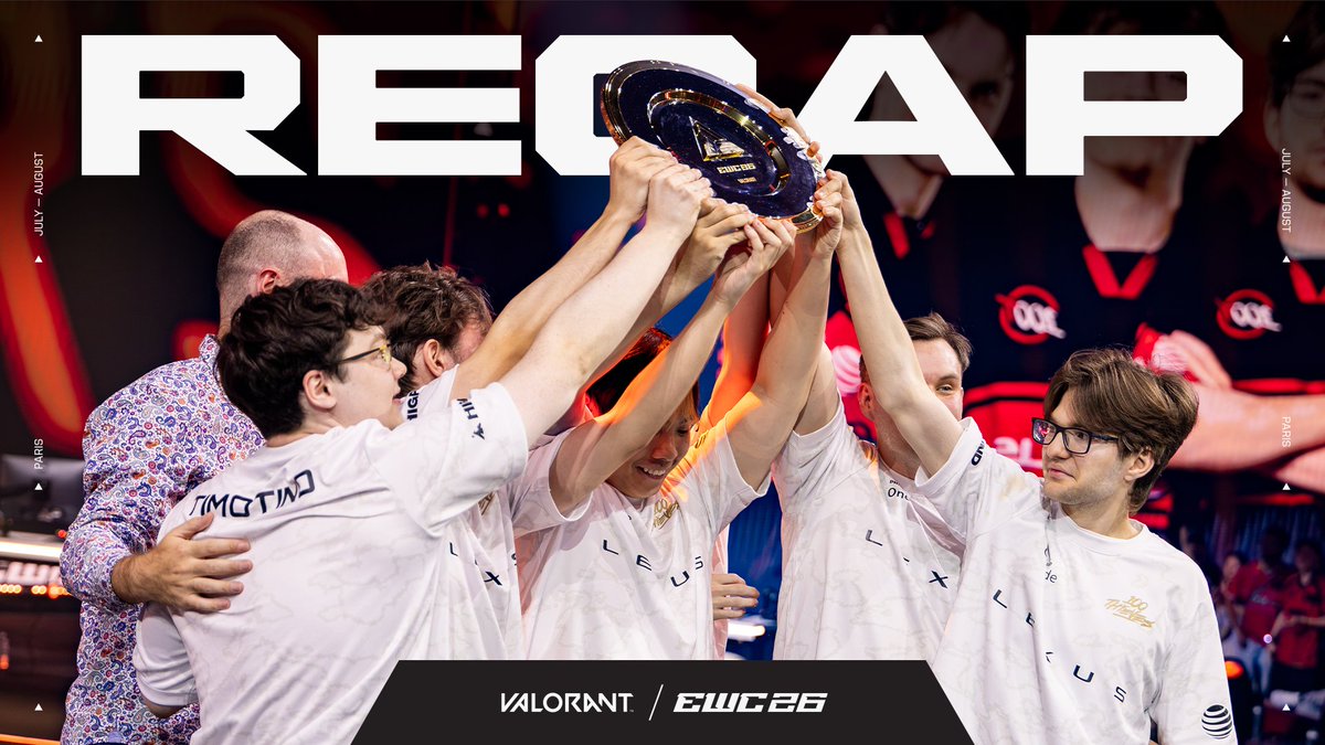 Against every prediction, 100 Thieves took over Paris 🇫🇷 Here is the story of VALORANT at EWC26.