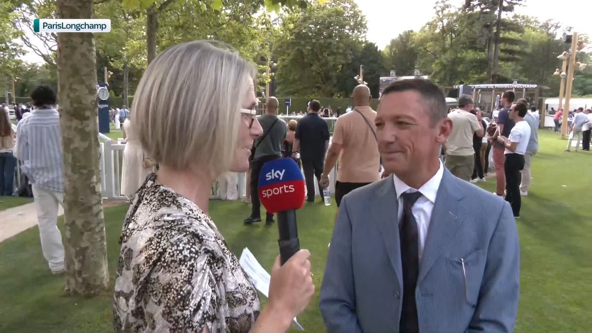 Great to see you back on a racecourse, Frankie Dettori ❤️