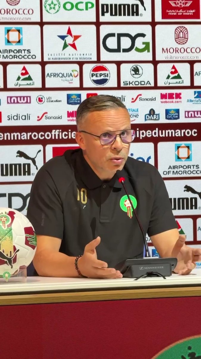 🇲🇦🗣️ Mohamed Ouahbi : « On ne peut pas comparer les joueurs de l'équipe de France 🇫🇷 aux nôtres, avec tout le respect. Quand on voit les clubs où ils évoluent, on comprend leur façon de jouer. Quand nos joueurs arrivent en sélection, c’est le Maroc, le peuple 🇲🇦 qui les transcende. »