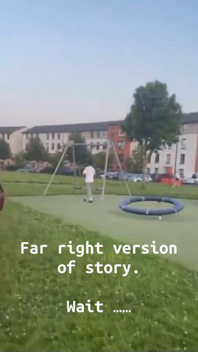 Yesterday in Glasgow, a far-right group marched through a public park. A local man, born and raised in the area, challenged them and made it clear they weren’t welcome. After the confrontation, they claimed he had been “recording children in the park” a narrative that was rapidly amplified by numerous far-right accounts online. The man later released footage of the entire encounter, showing what happened from his perspective. Turns out they were lying. This is why we should encourage migrants to start filming these racists upon false allegations.