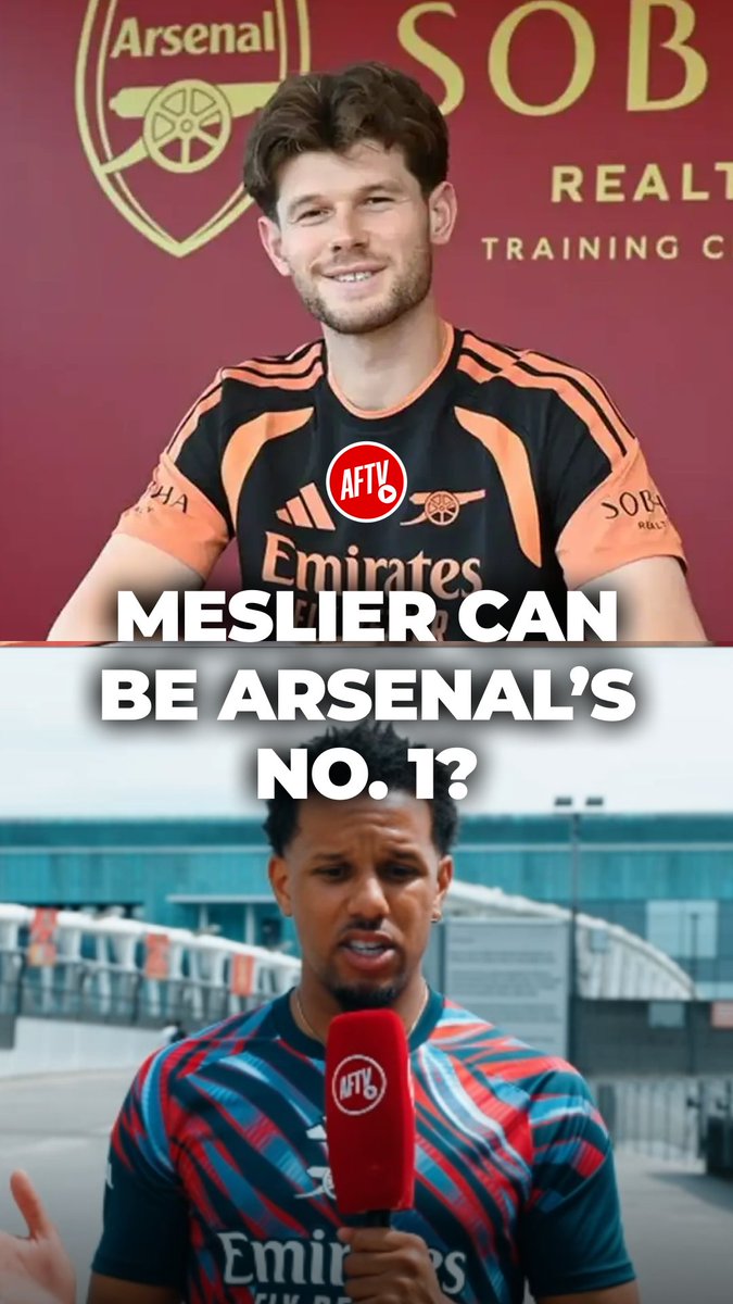Can Meslier be Arsenal's number 1 goalkeeper? 💥 #AFTV