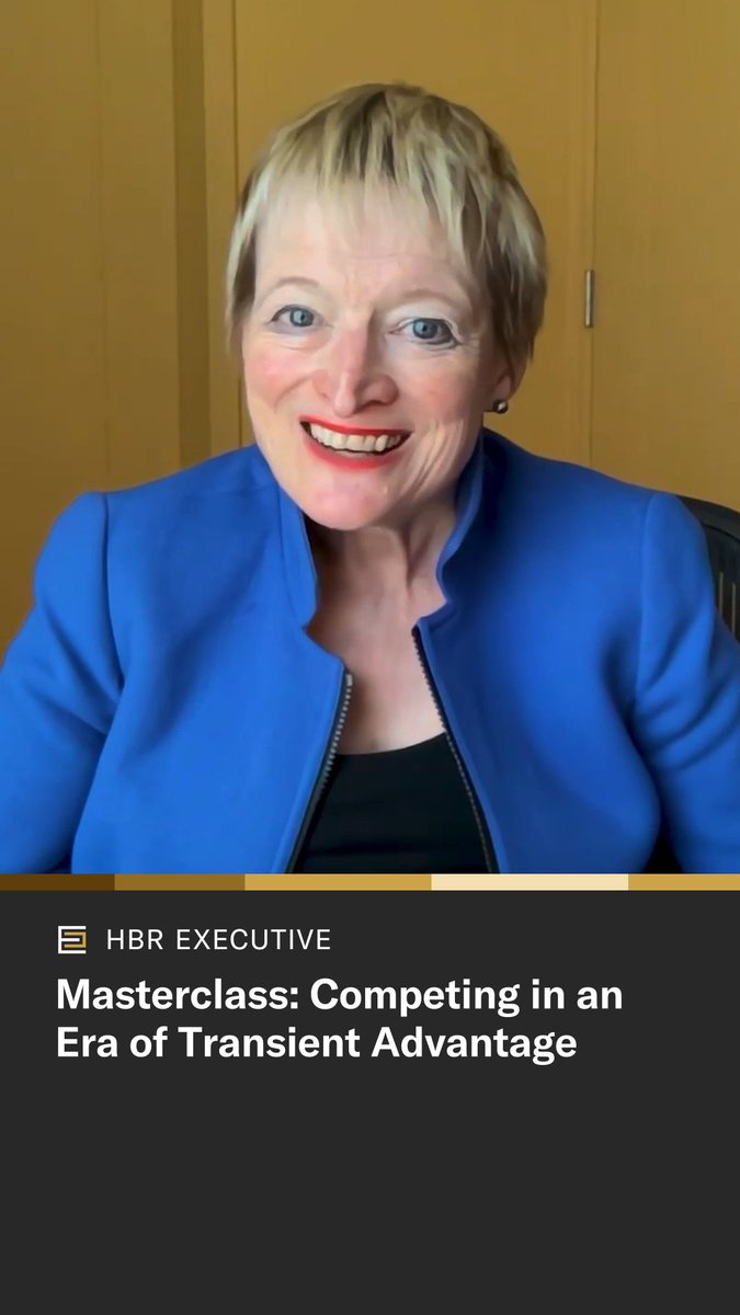 Competitive advantage doesn’t last as long as it used to. In this HBR Executive Masterclass, learn why strategy in today’s environment is less about defending an existing advantage and more about moving quickly to the next one. Discover the concept of transient advantage, explore five different ways organizations can find their strategic center, and learn how great leaders create clarity without making every decision themselves. Subscribe to HBR Executive:
