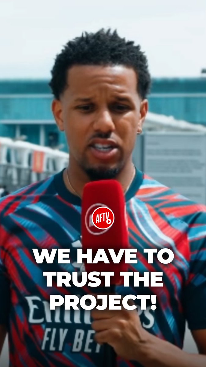 You have to trust the club, they know what they are doing ❤️🔥 #AFTV