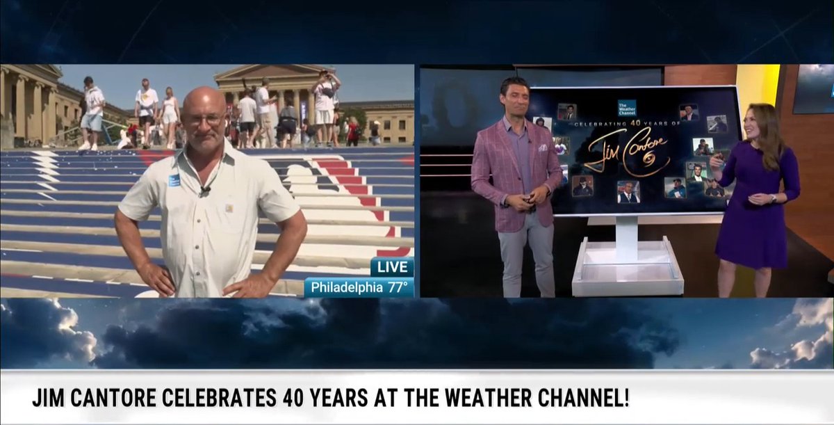 Jim Cantore reflects on his career at The Weather Channel and shares what he is most proud of from his remarkable 40-year journey: