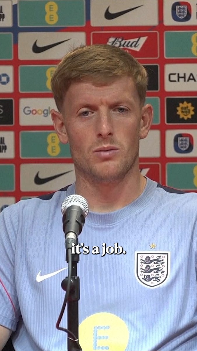 "Everyone will talk about Messi because he's one of the GOATs of the game, but you can't look past the ability and talent we have" Jordan Pickford speaks on England needing to 'put on a show' against Argentina 💪