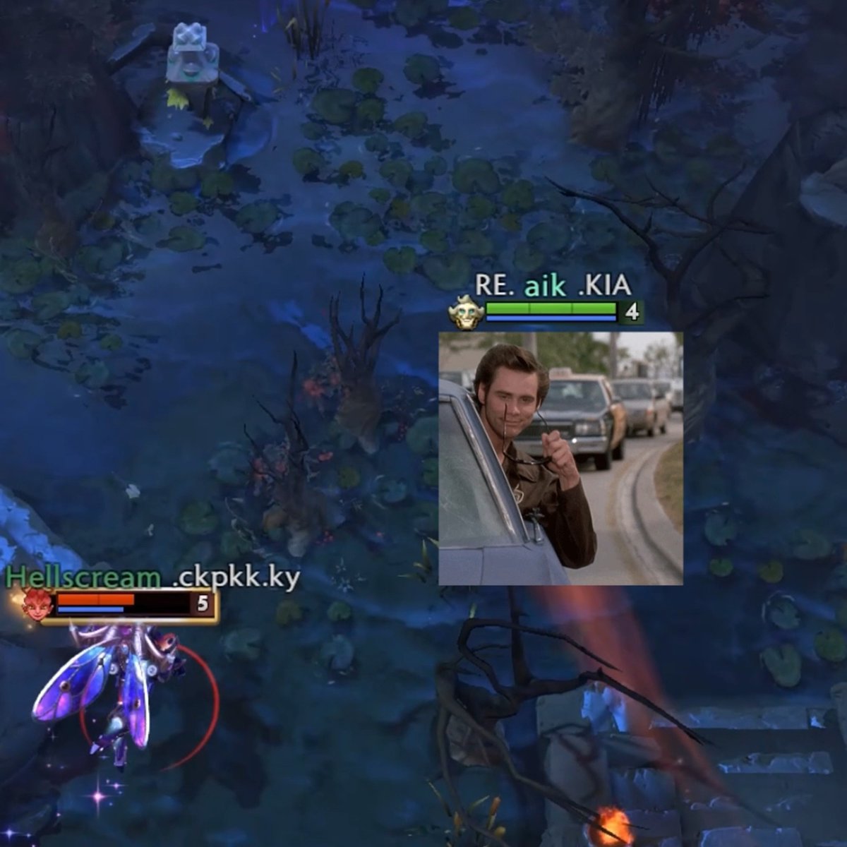 Coolest way to steal the wisdom shrine! 😎