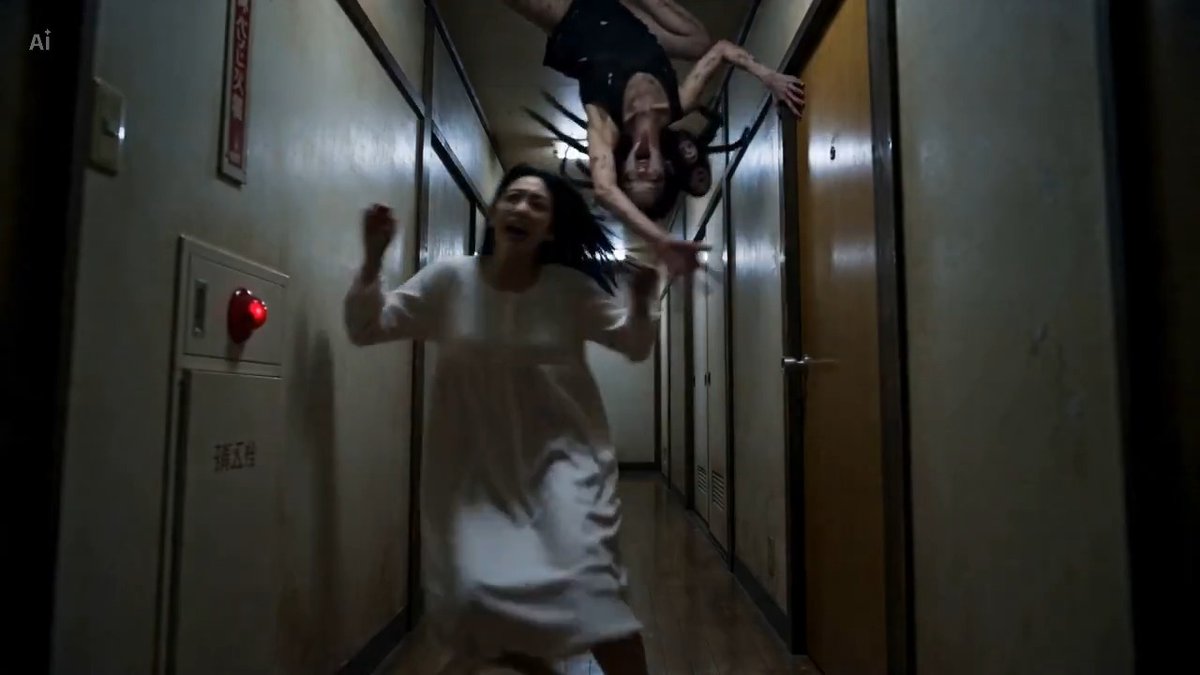 Another Tuesday J-Horror scene. No Sleep! 👻😅