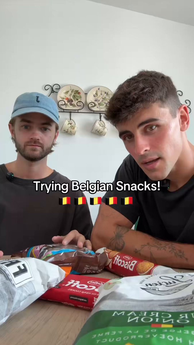 Trying Belgian Snacks 🇧🇪 (even tho u knocked us out of the World Cup) 😪 #belgium #snackreview #biscoffbabies