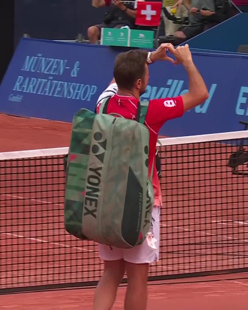 Stan bids goodbye to Gstaad 🇨🇭🫶 #SwissOpenGstaad
