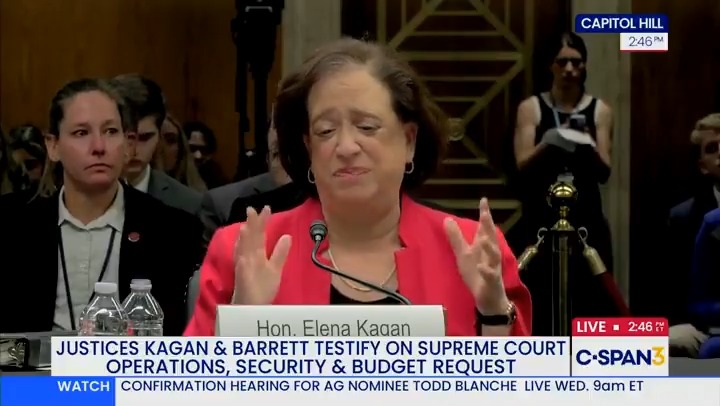 Justice Elena Kagan calls Trump's attacks on the Supreme Court "dangerous"