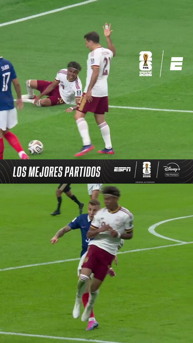 ¿FUE UNA AVIVADA DE LAMINE? Así fue el penal de Lucas Digne sobre Yamal. ¿Qué te parece? ⚽ #ESPNMundial 📺 Mirá los mejores partidos de la #FIFAWorldCup por ESPN, en el Plan Premium de #DisneyPlus