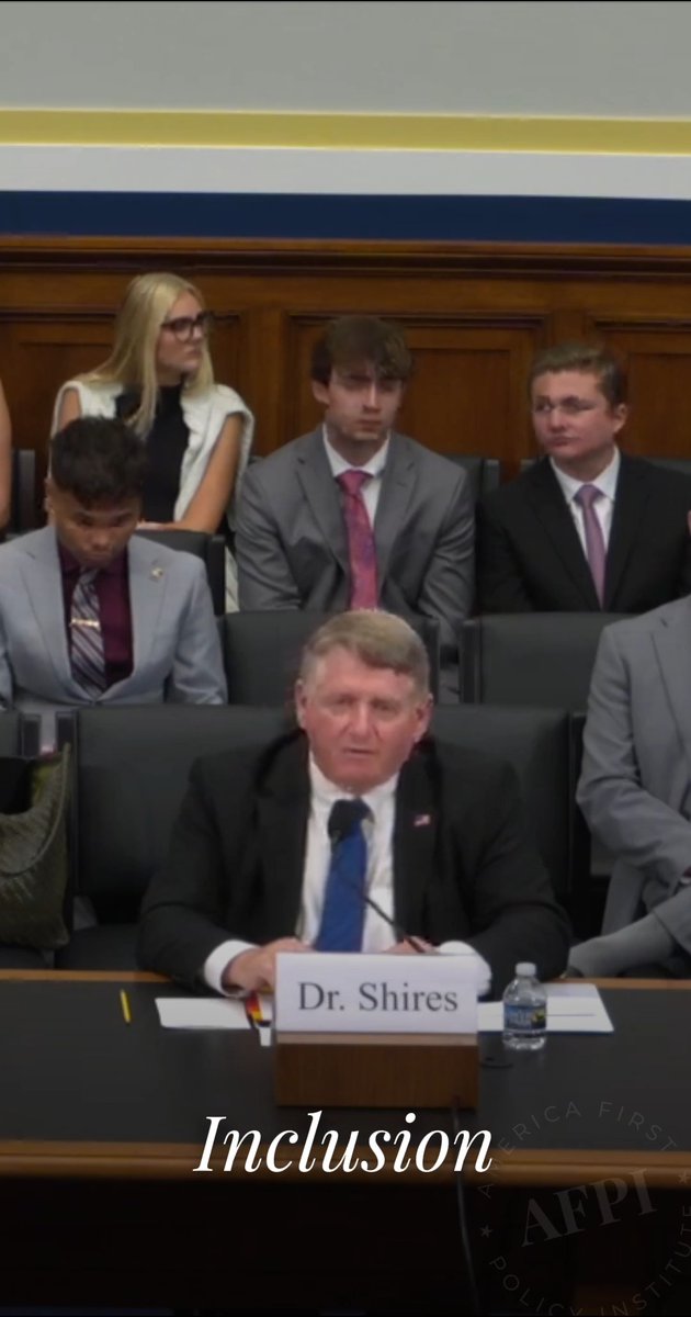 DEI is an ideology of victimhood – it labels people 'oppressors' and 'oppressed' in order to leverage power. 🎥 AFPI's Dr. Michael Shires testifies before Congressman Brandon Gill