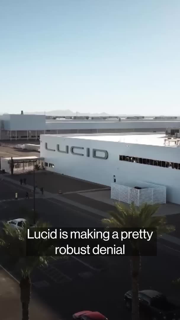 Lucid Motors is working with restructuring advisers to turn around its struggling business, while dismissing rumors that it’s considering bankruptcy as “completely false"