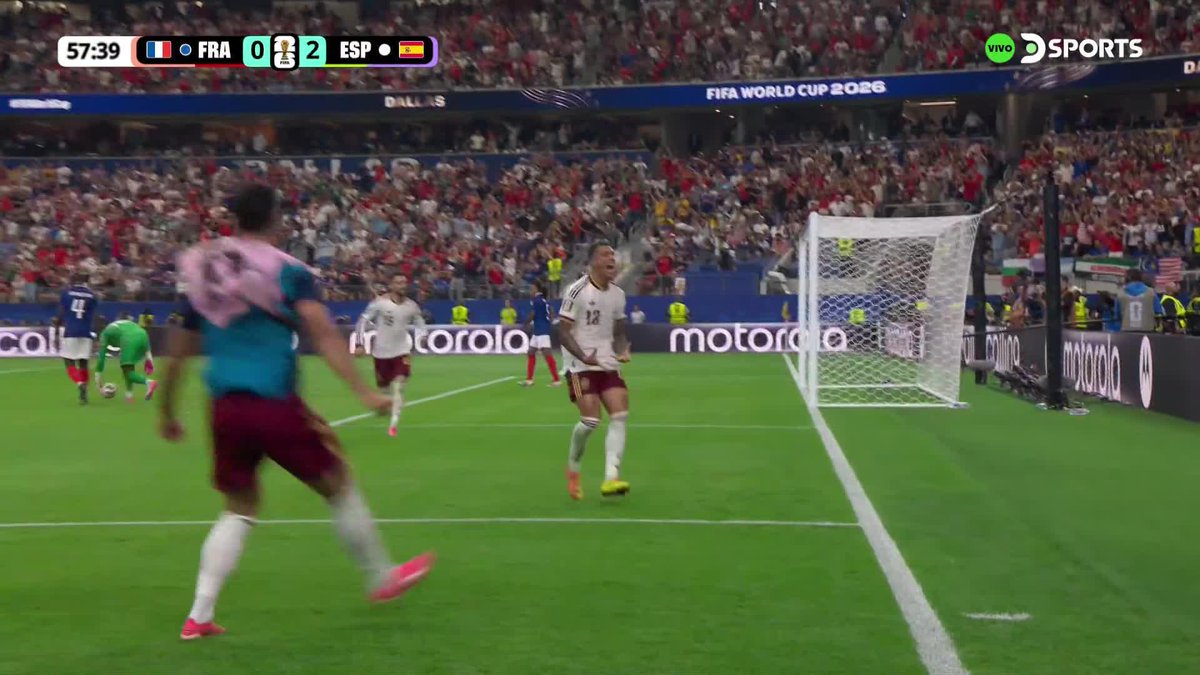 🤯🇪🇸🇫🇷 ESPAÑA LE ESTÁ GANANDO 2-0 A FRANCIA EN LAS SEMIFINALES DEL MUNDIAL.