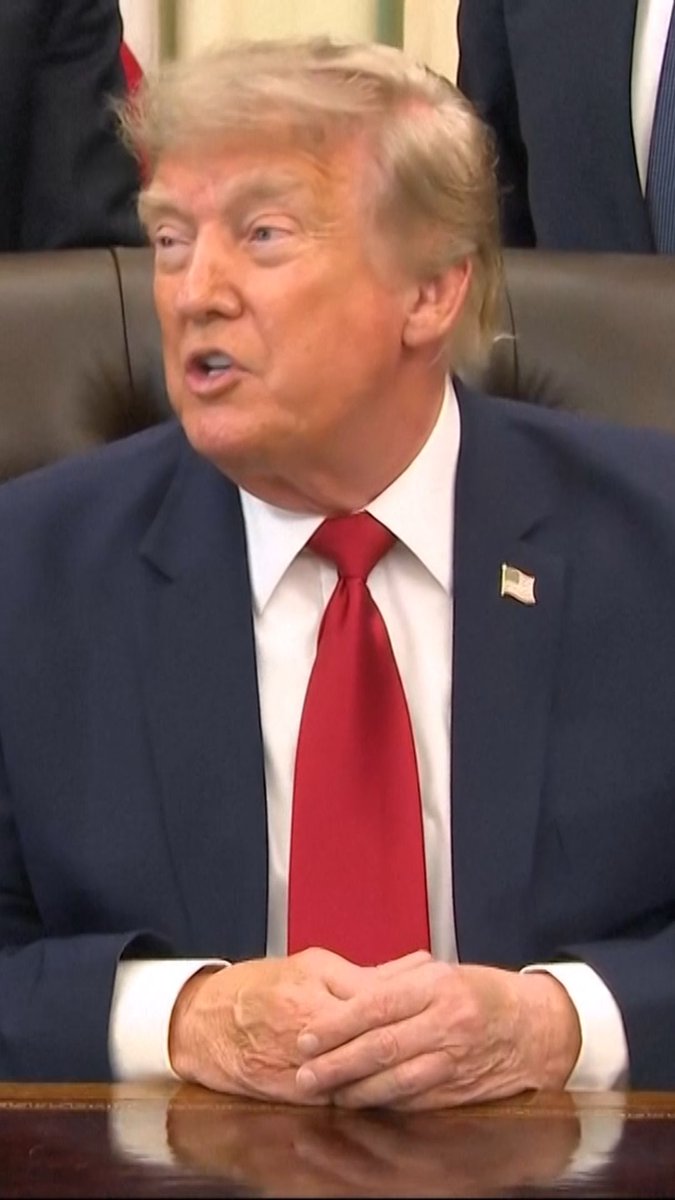 President Donald Trump spoke about the late South Carolina U.S. Senator Lindsey Graham.