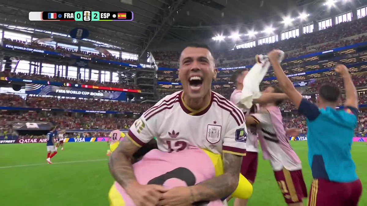 SEÑORAS Y SEÑORES: ¡ESPAÑA VENCIÓ A FRANCIA Y ES FINALISTA DE LA COPA DEL MUNDO! ¡ESPERAN POR ARGENTINA O INGLATERRA! ⚽ #ESPNMundial 📺 Mirá los mejores partidos de la #FIFAWorldCup por ESPN, en el Plan Premium de #DisneyPlus