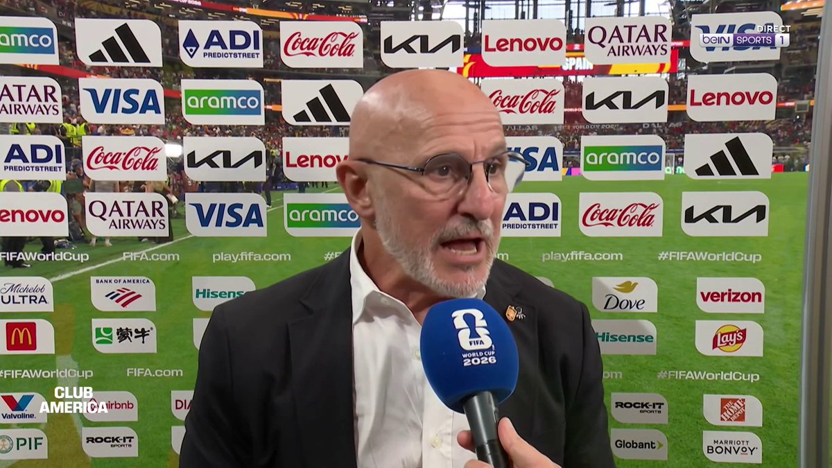 🏆🌎 #ClubAmerica 🇫🇷🇪🇸 Luis de la Fuente : "Un groupe de joueur exceptionnels, il reste encore un pas à faire" #beINFWC2026