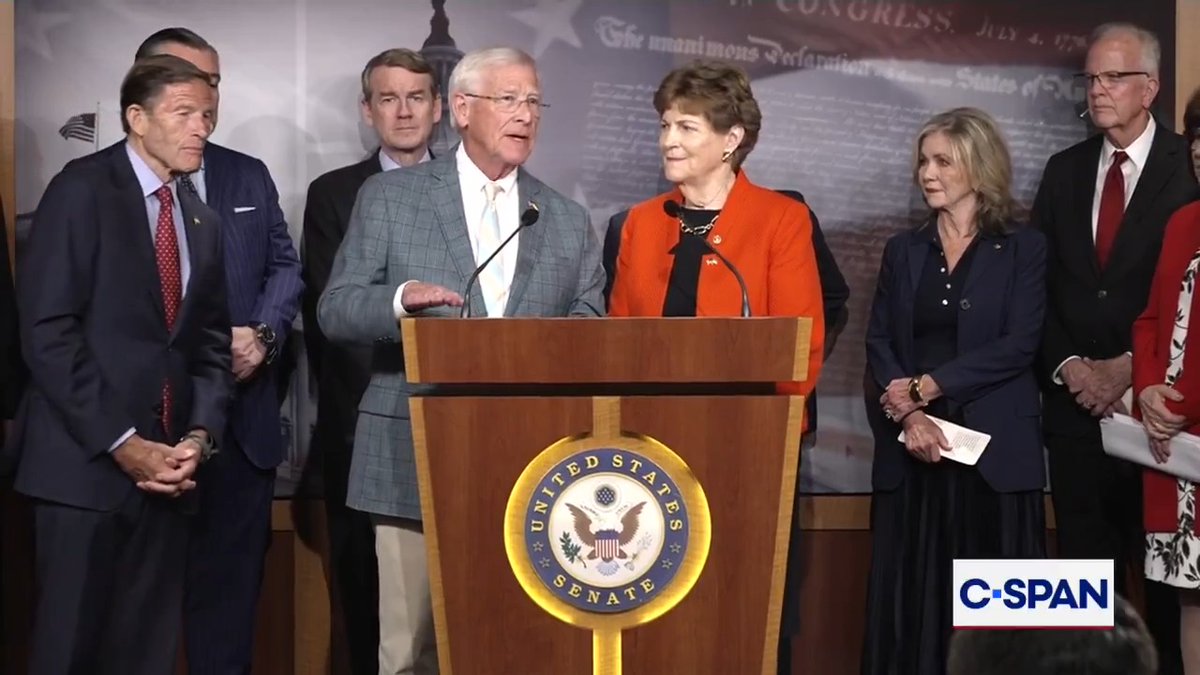 Armed Services Chair Senator Roger Wicker on Russia sanctions bill that was championed by Lindsey Graham: "And I'm willing to say this — this is Lindsey Graham's greatest achievement."