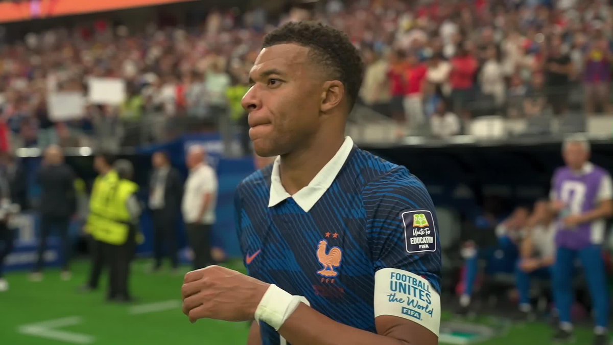 La reacción de Kylian Mbappé a la eliminación de Francia. 🇫🇷💔